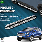 S-Dizayn Ford EcoSport 2 Ecoboost EcoBoost 1.0 OEM Still Pro V1 Aluminyum Yan Basamak 173 Cm 2012-20