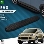 S-Dizayn Ford Kuga 1 Evo Siyah Yan Basamak 183 Cm 2008-2012 A+ Kalite