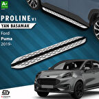 S-Dizayn Ford Puma OEM Still Pro V1 Aluminyum Yan Basamak 173 Cm 2019 Üzeri A+ Kalite