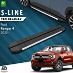 S-Dizayn Ford Ranger 4 S-Line Aluminyum Yan Basamak 203 Cm 2023 Üzeri A+ Kalite