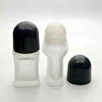 15 ADET BOŞ CAM ROLL-ON ŞİŞE, 50 ML, BUZLAMALI MODEL