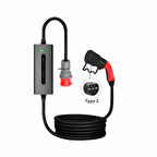 Truwatt 5 Metre 22kW Taşınabilir Elektrikli Araç Şarj Aleti