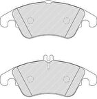 Ferodo FDB1979 Fren Balatası Ön W204 07-14 S204 07-14 C204 11-C218 11-17 W212 09-15 C207 09-15 0054201320