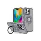 Hediyelik Joko Apple İphone 16 Pro Banza Magsafe Standlı Kapak - Titan Gri