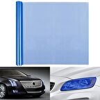 MAVİ TRANSPARAN FAR FİLMİ 30 CM X 1 METRE