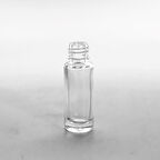 50 ADET BOŞ CAM PARFÜM NUMUNE ŞİŞE, 5 ML, VİDALI, ŞEFFAF, PLASTİK KAPAKLI