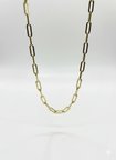   Kaplama Zincir Pirinç   Cm Kolye Zincir 45 Cm - Kl0268