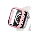Apple Watch 38mm Camlı Kasa Ekran Koruyucu - Rose Gold
