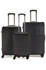 ABS Unisex Kabin, Orta, Büyük Boy 3'lü Valiz Seti FSL111