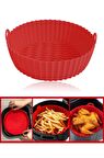 Silicolife Airfryer Silikon Pişirme Kabı – Tüm Hava Fritözleriyle Uyumlu