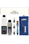 Fayans Tezgah B.-Ambiente Islak Zemin Aw-02 Pak Beyaz 500Ml Katalizör 30Gr Taş Vernik 250 Rulo Set