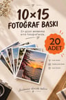 20 ADET YÜKSEK KALİTELİ FOTOĞRAF BASKISI