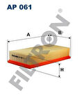 Filtron AP061 Hava Filtresi Ford Transit 95 2.5 D 92VB9601HA