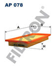 Filtron AP078 Hava Filtresi Punto I 1.7TD 94 01 76331391