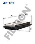 Filtron AP102 Hava Filtresi Honda Accord 96-97 17220PT2000