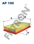 Filtron AP190 Hava Filtresi Opel Agila 1.2 16V 1.0 12V 00-07 Suzuki Wagon R Solıo 1.3 00-03 1378083