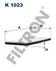 Filtron K1023 Polen Filtresi Megane I 98- 7700845811