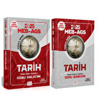 CBA Yayınları 2025 MEB AGS Tarihin Pusulası Konu ve Soru Bankası Seti 2 Kitap