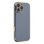 Apple iPhone 16 Pro Max Kılıf Volet Silikon - Mavi