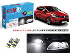 Renault Clio LED Plaka Aydınlatma Ampul Seti FEMEX Parlak Beyaz