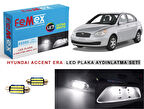 Hyundai Accent Era LED Plaka Aydınlatma Ampul Seti FEMEX Parlak Beyaz