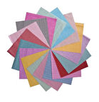 25x25 Cm 20 Adet Pamuklu Patchwork Kumaş 40yama Kırkyama Elişi Hobi - Kırçıllı Düz Kumaşlar