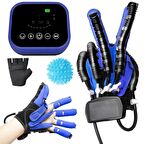 Akıllı Masaj Eldiveni (Sol El): İnme ve Hemiplegia İçin Etkili Rehabilitasyon Robotu