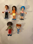 Orjinal Lego Friends Minifigür 5'li Set