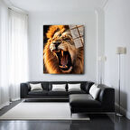 Hayvan Fotoğrafları Cam Tablo | Dayanıklı Temperli Cam