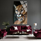 Hayvan Fotoğrafları Cam Tablo | Dayanıklı Temperli Cam