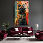 Hayvan Fotoğrafları Cam Tablo | Dayanıklı Temperli Cam