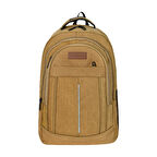 Çok Amaçlı Laptop Dizüstü Bilgisayar Bölmeli Sırt Çantası Taba