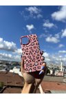 Samsung Galaxy A26 Uyumlu Renkli Leopar Dsen Tasarımlı Telefon Kılıfı - Krem