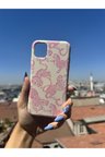 Samsung Galaxy A54 Uyumlu Leopar Tasarımlı Telefon Kılıfı - Krem