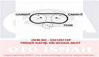 Gates 5516XS Eksantrik Kayışı 058x170 58 Diş Volkswagen Bora Skoda Fabia Seat Cordoba 1.4 16V Ct957 Set 036109119P