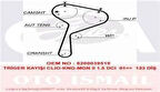 Gates 5578XS Eksantrik Kayışı 123x270 123 Diş Clio Kangoo Megane II 1.5 DCI 01-Ct1034 8200537033