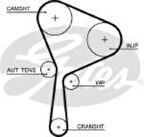 Gates 5654XS Eksantrik Kayışı 133x260 Megane III Scenic III 1.9DCI 8V 08-Ct1149 8200834830