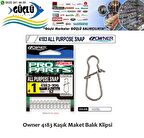 Owner 4183 Kaşık Maket Balık Klipsi NO:00