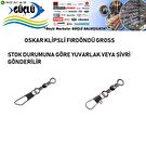 KLİPSLİ FIRDÖNDÜ OSKAR GROSS NİKEL NO:2 10’LU PAKET