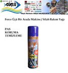 Makine  Silah Bakım Yağı 3 Lü Kullanım Force Extra Oıl