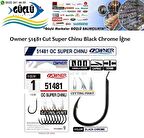 Owner 51481 Cut Super Chinu Black Chrome İğne NO:1