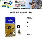 RENKLİ SOSİS STOPER 6!LI PAKET PORTFİSH M BEDEN