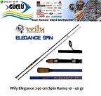 SPİN KAMIŞ Wily Elegance 240 cm  10 - 40 gr AKSİYONLU