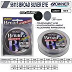 SÜPER KALİTE JAPON MİSİNA Owner Broad Silver Eye 150m Light Grey 0,24MM