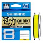 Shimano Kairiki YELLOW SARI 0,20mm 300MT 8kat İp Misine