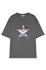 Unisex Oversize T-shirt Captain America Design