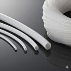 DYZER PTFE Teflon Hortum 6x10  (5 metre) (İç Çap:6 mm Dış Çap: 10 mm)