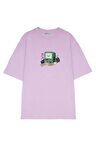 Unisex Oversize T-shirt Adventure Time Bmo Check Please
