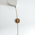 Ayetel Kürsi Yazılı Altın Renk Bileklik – Koruyucu ve Anlamlı Tasarım