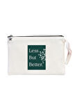 Less But Better - Ham Renk Clutch Çanta